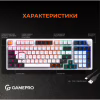 Клавиатура GamePro MK170W Hot-Swap Red Swich RGB USB UA White (MK170W) - Image 10