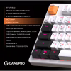 Клавиатура GamePro MK170W Hot-Swap Red Swich RGB USB UA White (MK170W) - Image 11