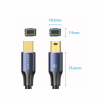 Кабель мультимедийный miniDisplayPort M to Mini DisplayPort M 2.0m V1.4 8K60Hz blue Vention (HCGLH) - Image 9