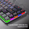 Клавіатура GamePro MK122R Red Swich Low Profile Wireless Dark Gray (MK122R) - Image 5