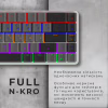 Клавіатура GamePro MK122R Red Swich Low Profile Wireless Dark Gray (MK122R) - Image 10
