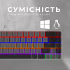 Клавіатура GamePro MK122R Red Swich Low Profile Wireless Dark Gray (MK122R) - Image 11