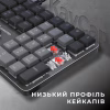 Клавіатура GamePro MK145R Red Swich Low Profile USB Dark Gray (MK145R) - Image 5