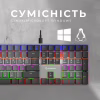 Клавіатура GamePro MK145R Red Swich Low Profile USB Dark Gray (MK145R) - Image 12