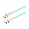 Дата кабель USB-C to Lightning 1.0m 27W green ColorWay (CW-CBPDCL061-G) - Image 4