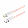 Дата кабель USB-C to Lightning 1.0m 27W pink ColorWay (CW-CBPDCL061-P) - Image 4
