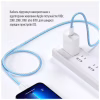 Дата кабель USB-C to Lightning 1.0m 27W blue ColorWay (CW-CBPDCL061-BL) - Image 11