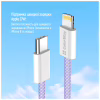 Дата кабель USB-C to Lightning 1.0m 27W purple ColorWay (CW-CBPDCL061-PU) - Image 9