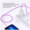Дата кабель USB-C to Lightning 1.0m 27W purple ColorWay (CW-CBPDCL061-PU) - Image 10