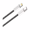 Дата кабель USB-C to Lightning 1.0m 27W black ColorWay (CW-CBPDCL061-BK) - Image 2