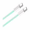Дата кабель USB-C to USB-C 1.0m 60W 3.0А green ColorWay (CW-CBPDCC061-G) - Image 2
