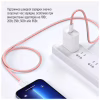 Дата кабель USB-C to USB-C 1.0m 60W 3.0А pink ColorWay (CW-CBPDCC061-P) - Image 9