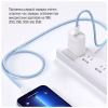 Дата кабель USB-C to USB-C 1.0m 60W 3.0А blue ColorWay (CW-CBPDCC061-BL) - Image 9