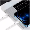 Дата кабель USB-C to USB-C 1.0m (PD Fast Charging 240W) 5А white ColorWay (CW-CBPDCC065-WT) - Image 11