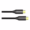 Дата кабель USB-C to USB-C 1.0m USB3.2 (20Gbps 4K PD100W) Gen2 5А black ColorWay (CW-CBPDCC062-BK) - Image 2