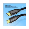 Дата кабель USB-C to USB-C 1.0m USB3.2 (20Gbps 4K PD100W) Gen2 5А black ColorWay (CW-CBPDCC062-BK) - Image 7