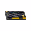 Клавиатура Aula F75 Gasket Greywood V3 switch Hot-Swap PBT Wireless/Bluetooth/USB Black (6948391208626) - Image 3
