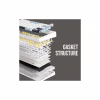 Клавиатура Aula F75 Gasket Greywood V3 switch Hot-Swap PBT Wireless/Bluetooth/USB Black (6948391208626) - Image 7