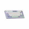 Клавиатура Aula F75 Gasket Greywood V3 switch Hot-Swap PBT Wireless/Bluetooth/USB White (6948391208640) - Image 2