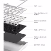 Клавіатура Dark Project ALU81 Terra Nova PBT RGB Mech G3MS Moonstone White (DPKB_NOVA_81_ANSI_WHITE_UA) - Image 11