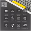 Клавиатура Epomaker Shadow-X 70 Mulan Switch Hot-Swap LCD Screen RGB Wireless/Bluetooth/USB UA White (SHX-W-M) - Image 9