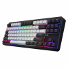 Клавиатура Hator Rockfall 3 Mecha TKL QMK/VIA Orange Wireless Black (HTK850UA) - Image 2