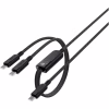 Дата кабель USB-C to 2xUSB-C 0.8m 100W Acefast (6974316280149) - Image 5