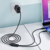 Дата кабель USB-C to 2xUSB-C 0.8m 100W Acefast (6974316280149) - Image 7