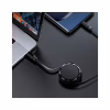 Дата кабель USB-C to USB-C 0.8m 60W dual retraction C13-03 Black Acefast (6974316280132) - Image 7