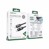 Дата кабель USB-C to USB-C 1.2m 60W digital display C15-03 Black Acefast (6974316283720) - Image 5