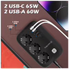 Мережевий фільтр живлення ColorWay CW-CHE34PDB 3 роз/4USB GaN3 Pro (CW-CHE34PDB) - Image 8