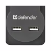 Сетевой фильтр питания Defender DFS 751, 1.8m, 5роз., 2xUSB (99751) - Image 3