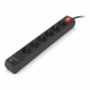 Мережевий фільтр живлення REAL-EL RS-PROTECT 605 3m, black (EL122300041) - Image 2