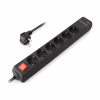 Сетевой фильтр питания REAL-EL RS-PROTECT 605 3m, black (EL122300041) - Image 5