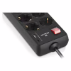 Сетевой фильтр питания REAL-EL RS-PROTECT 805 1.8m, black (EL122300042) - Image 3