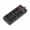 Мережевий фільтр живлення REAL-EL RS-PROTECT 805 1.8m, black (EL122300042) - Image 4