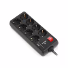 Сетевой фильтр питания REAL-EL RS-PROTECT 805 3m, black (EL122300043) - Image 8