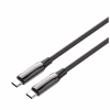 Дата кабель USB-C to USB-C 2.0m (PVC+Aluminum Alloy) (PD Fast Charging 240W) 5А black ColorWay (CW-CBPDCC070-BK) - Image 2