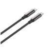 Дата кабель USB-C to USB-C 2.0m (PVC+Aluminum Alloy) (PD Fast Charging 240W) 5А black ColorWay (CW-CBPDCC070-BK) - Image 5
