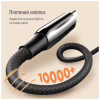 Дата кабель USB-C to USB-C 2.0m (PVC+Aluminum Alloy) (PD Fast Charging 240W) 5А black ColorWay (CW-CBPDCC070-BK) - Image 9