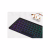 Клавіатура Canyon HKB-W11 Slim Dual Mode Wireless/Bluetooth RGB UA Black (CNS-HBTK11B) - Image 9