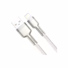 Дата кабель USB 2.0 AM to Lightning 2.0m Cafule Series Metal 2.4A White Baseus (CALJK-B02) - Image 3