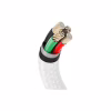 Дата кабель USB 2.0 AM to Lightning 2.0m Cafule Series Metal 2.4A White Baseus (CALJK-B02) - Image 7
