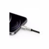 Дата кабель USB 2.0 AM to Lightning 1.0m Cafule Metal 2.4A black Baseus (CALJK-A01) - Image 10