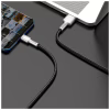 Дата кабель USB 2.0 AM to USB-C 1.0m Cafule Metal 66W black Baseus (CAKF000101) - Image 5