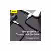Дата кабель USB 2.0 AM to USB-C 1.0m Cafule Metal 66W black Baseus (CAKF000101) - Image 12