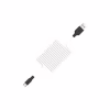 Дата кабель USB 2.0 AM to USB-C 1.0m 2A silicone X21 black+white HOCO (6957531071402) - Image 3