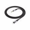 Кабель мультимедійний Lightning to 3.5mm M 1.0m black BOROFONE (6941991108327) - Image 3