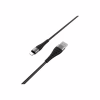 Дата кабель USB 2.0 AM to Lightning 1.0m 2.4A nylon BX32 black BOROFONE (6931474710413) - Image 3