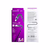 Дата кабель USB 2.0 AM to Lightning 1.0m 2.4A nylon BX32 black BOROFONE (6931474710413) - Image 4